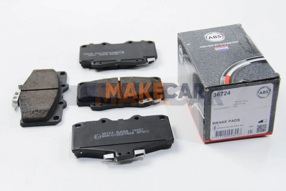 <strong>Колодки тормозные пер. Land Cruiser/Hilux/4 Runner/Taro 89- ABS 36724 (фото 1)</strong>
