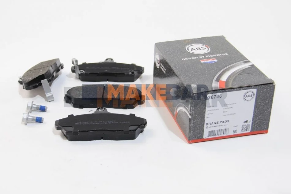 <strong>Тормозные колодки перед. Honda Civic 91-05 (TRW) ABS 36746 (фото 1)</strong>