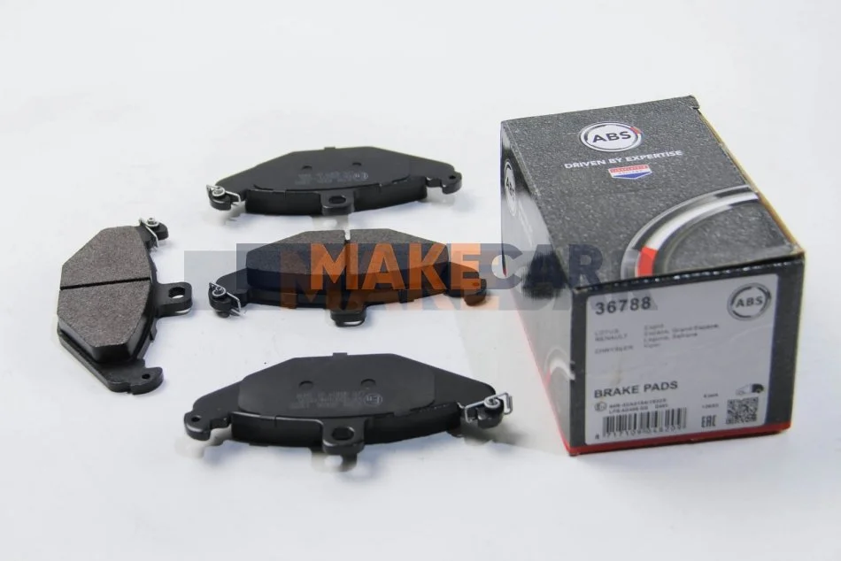 <strong>Гальмівні колодки зад. Laguna I 93-01 (brembo) (125,9x58,4x14,8) ABS 36788 (фото 1)</strong>