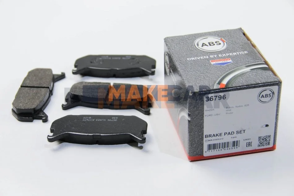 <strong>Тормозные колодки зад. Mazda 626 91-02 (akebono) ABS 36796 (фото 1)</strong>