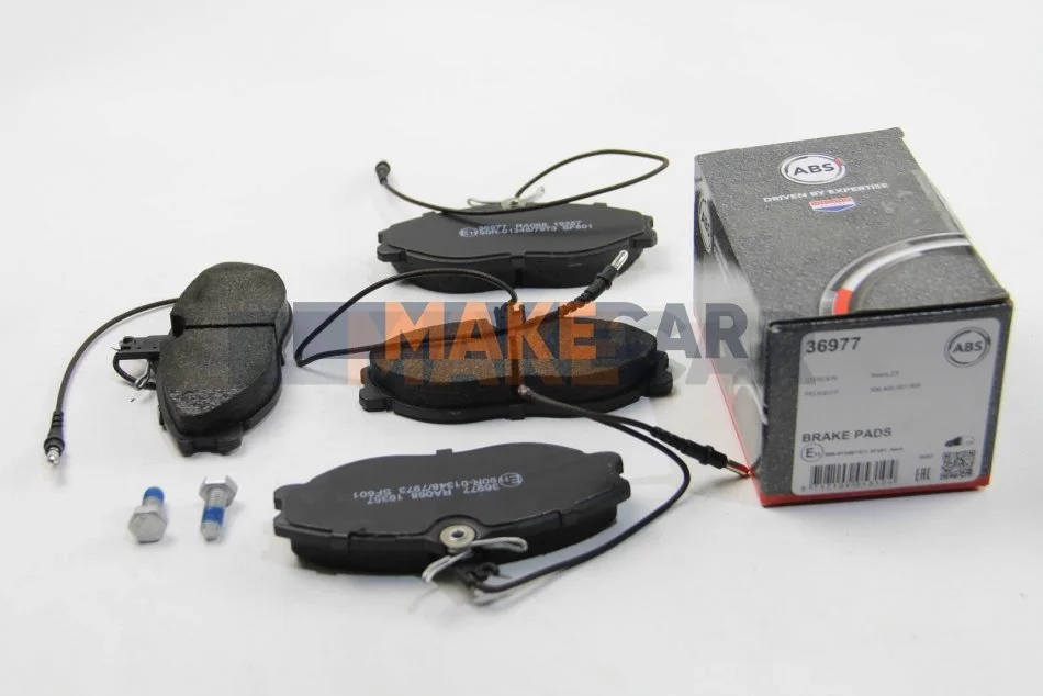 <strong>Гальмівні колодки перед. Peugeot 306/406/607 96- (TRW) ABS 36977 (фото 1)</strong>