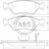 <strong>Гальмівні колодки дискові (1 к-т) ABS 37018 (фото 1)</strong>
