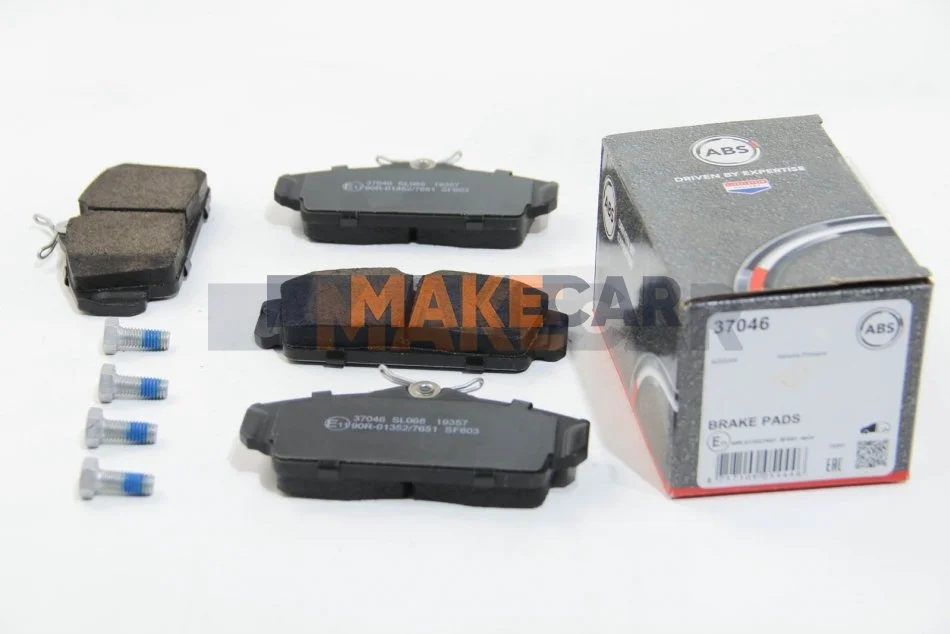 <strong>Гальмівні колодки перед. Nissan Almera 00-/Primera 91-02 (TRW) ABS 37046 (фото 1)</strong>