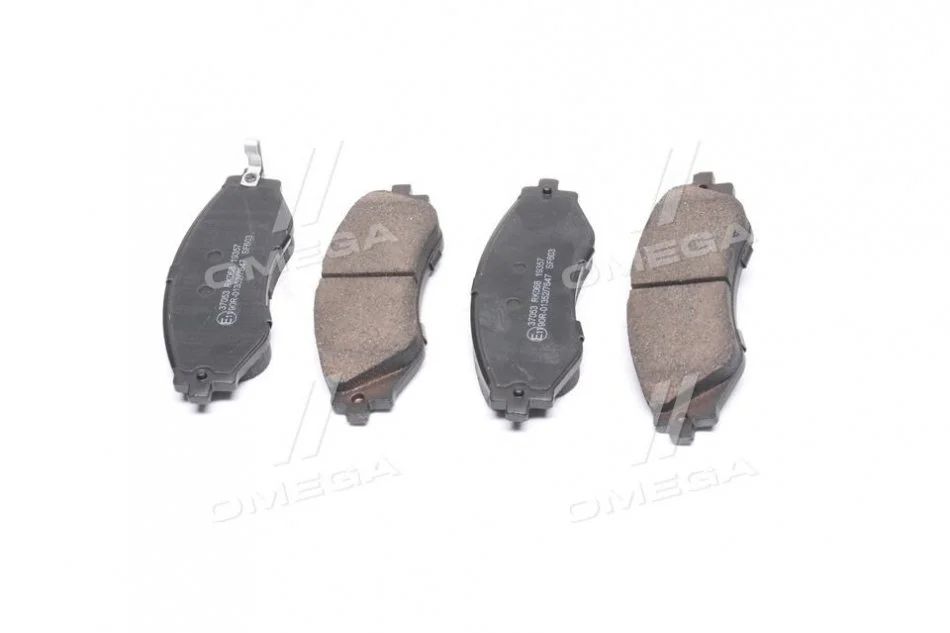 <strong>Гальмівні колодки перед Astra/Lacetti/Lanos/Nubira 1.6/2.0/2.5 ABS 37053 (фото 1)</strong>