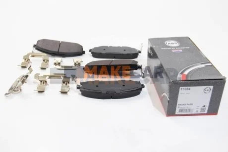 Колодки гальмівні пер. Patrol 97- для Nissan ABS 37084 фото товару