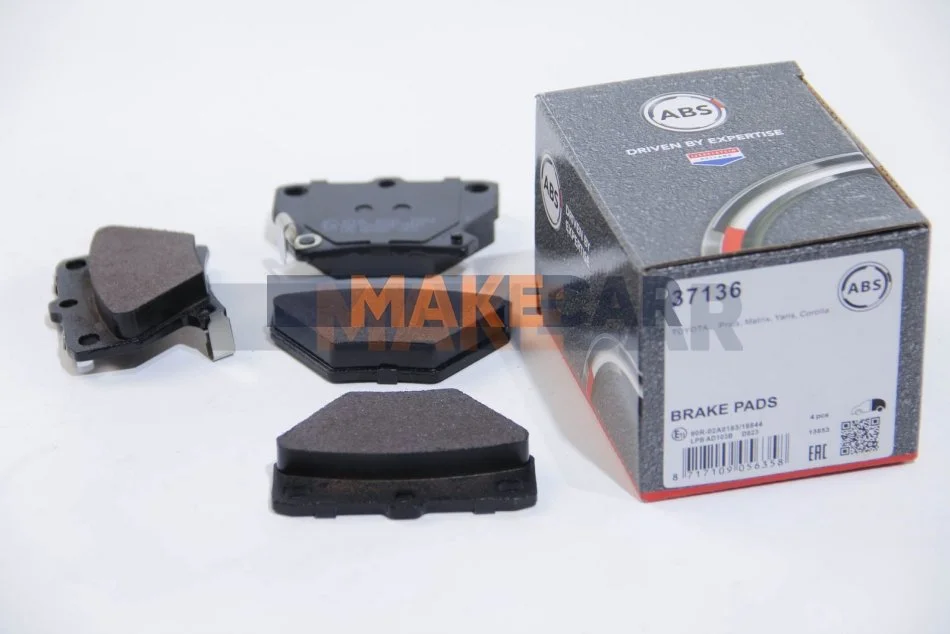 <strong>Гальмівні колодки зад. Corolla/Prius/Yaris 99-09 ABS 37136 (фото 1)</strong>