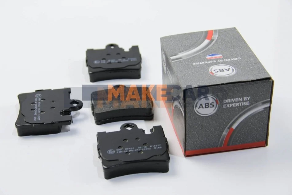 <strong>Гальмівні колодки зад. MB W220/C215 98- (ATE) ABS 37150 (фото 1)</strong>
