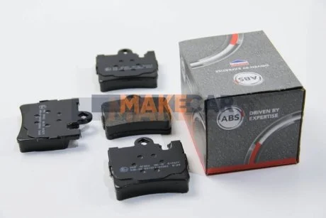 Гальмівні колодки зад. MB W220/C215 98- (ATE) для Mercedes ABS 37150 фото товару