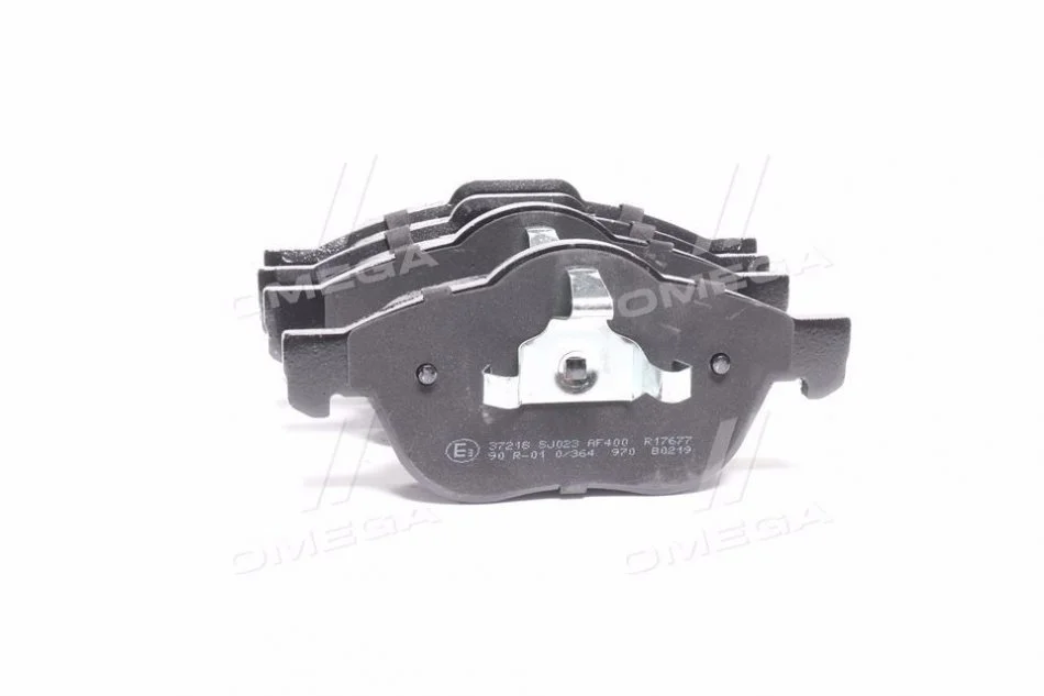 <strong>Тормозные колодки перед. Renault Laguna 01- (ATE) (156,3x68,5x18) ABS 37218 (фото 1)</strong>