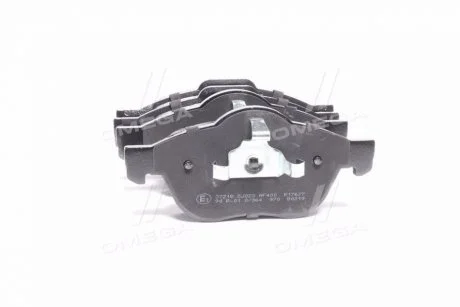 Гальмівні колодки перед. Renault Laguna 01- (ATE) (156,3x68,5x18) для Ford, Renault, Volkswagen ABS 37218 фото товару