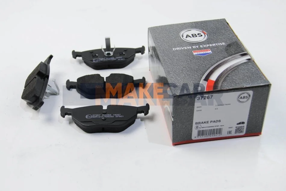 <strong>Гальмівні колодки зад. BMW 3 (E46)/SAAB 9-5/ROVER 75 96-09 (ATE) (123,1x45x17) ABS 37267 (фото 1)</strong>