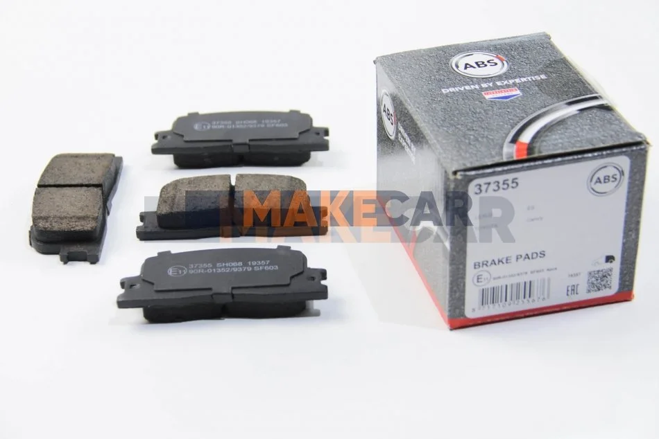 <strong>Тормозные колодки зад. Toyota Camry 01-06 (akebono) (93x38x16) ABS 37355 (фото 1)</strong>