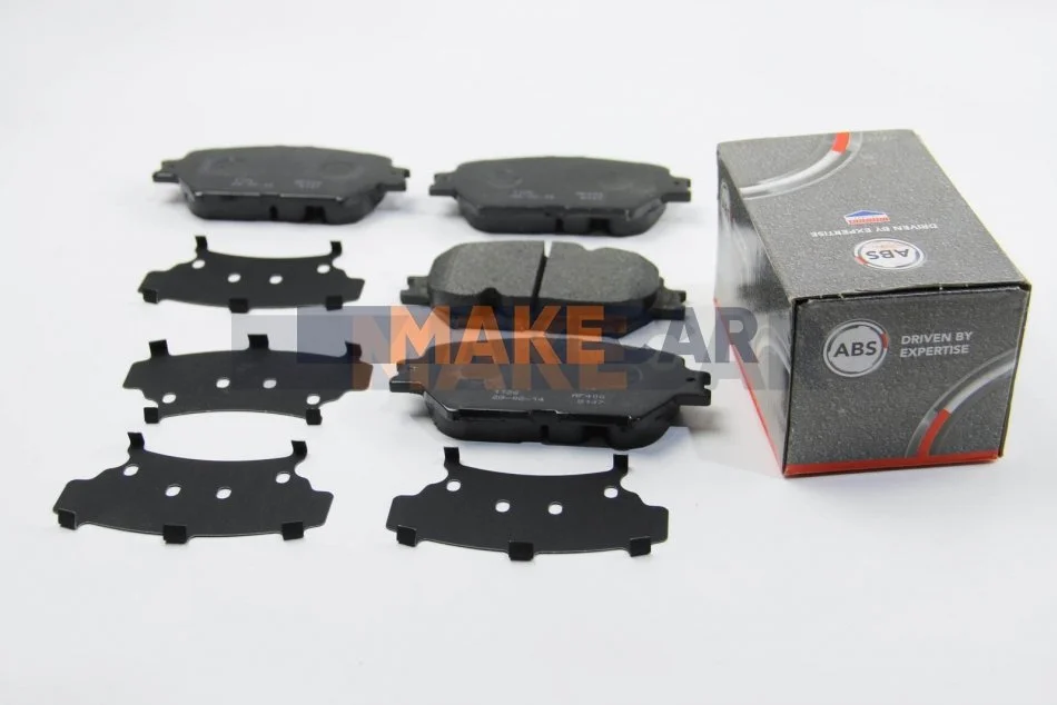 <strong>Гальмівні колодки перед. Toyota Camry 96-06 (akebono) ABS 37356 (фото 1)</strong>