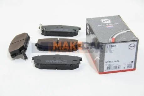 Гальмівні колодки зад. Kia Sorento 02- (sumitomo) для ABS 37362 фото товару