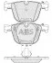 <strong>Гальмівні колодки дискові ABS 37371 (фото 1)</strong>