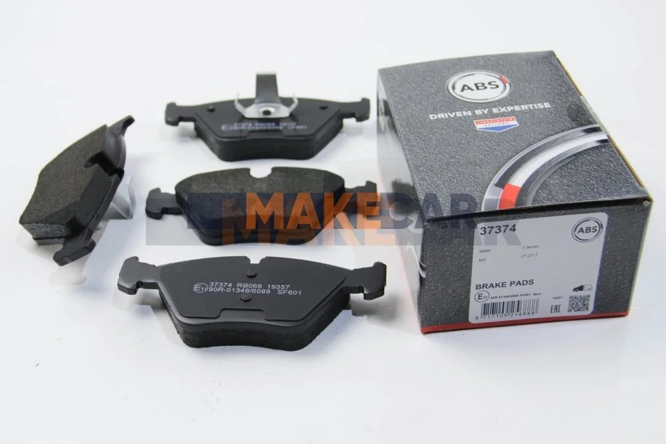 <strong>Тормозные колодки перед. BMW 3(E46) 99-07/X3(E83) 03-11 (ATE) ABS 37374 (фото 1)</strong>