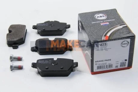 Гальмівні колодки зад. BMW 3(E90)/1(E81) 04-13 (TRW) для Mini ABS 37435 фото товару