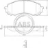 <strong>Колодки гальмівні перед. Subaru Impreza 1.6 2004- ABS 37443 (фото 1)</strong>
