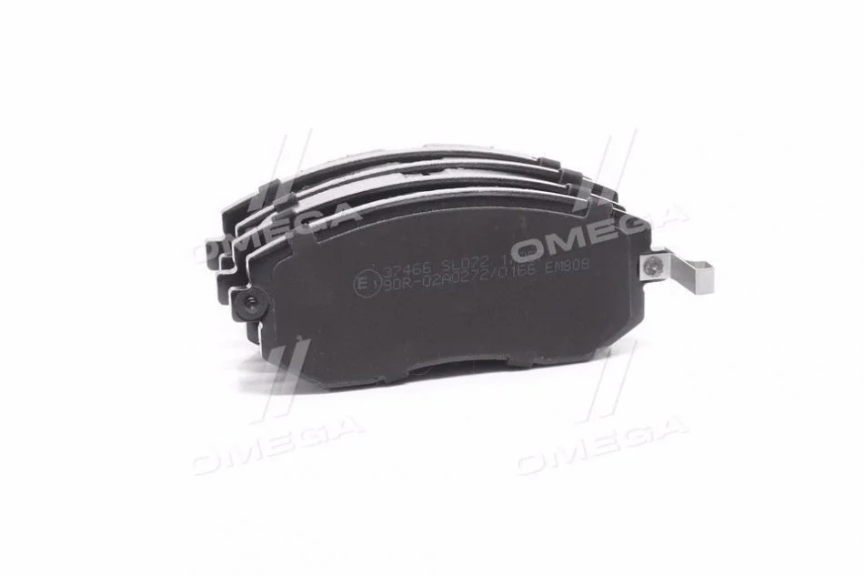 <strong>Гальмівні колодки перед. Subaru Impreza 02-/Forester 02- (akebono) ABS 37446 (фото 1)</strong>