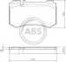 <strong>Гальмівні колодки дискові (1 к-т) ABS 37454 (фото 1)</strong>