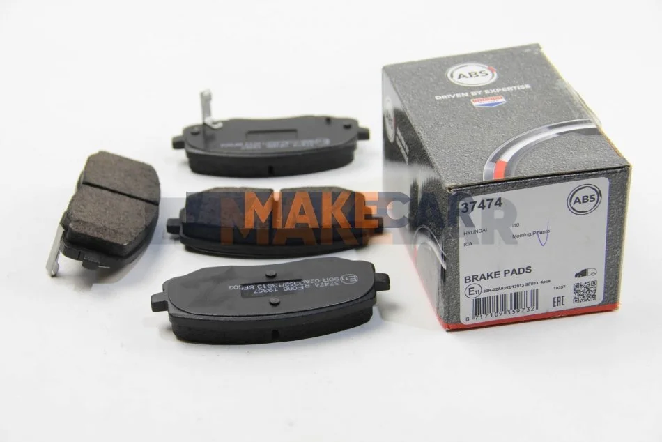 <strong>Гальмівні колодки перед. Kia Picanto/Hyundai i10 04- (mando) ABS 37474 (фото 1)</strong>