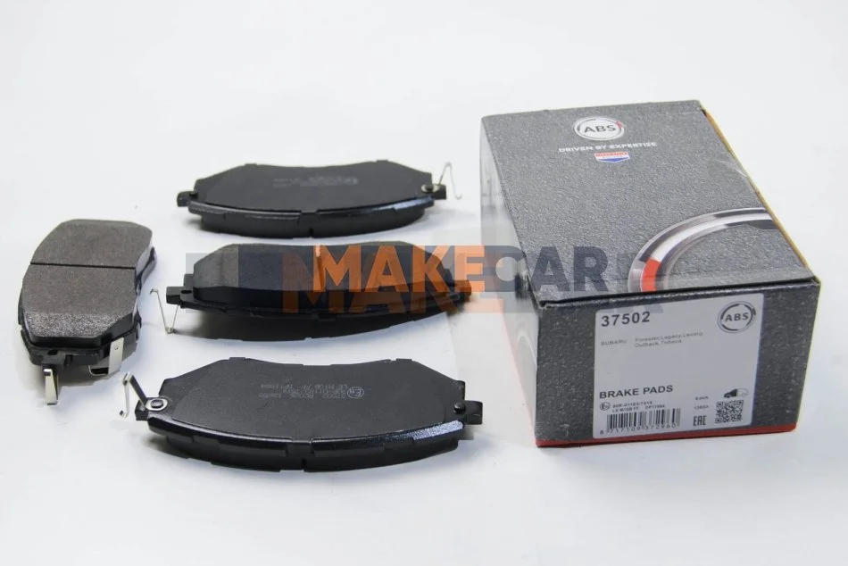 <strong>Тормозные колодки перед. Subaru Legacy IV/Outback 03- (akebono) ABS 37502 (фото 1)</strong>