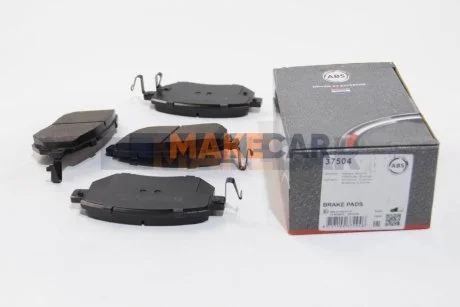 Колодки гальмівні пер. Q60/QX50/Q70/Navara/Qashqai/Murano/Pathfinder 05- для Nissan, Infiniti ABS 37504 фото товару