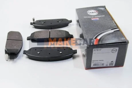 Гальмівні колодки Grand Cherokee/Commander 05-10 3.0-5.7 для ABS 37517 фото товару