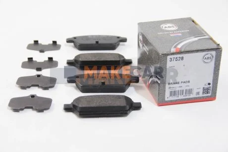 Гальмівні колодки зад. Mazda 323/626 94-04 (akebono) для ABS 37528 фото товару
