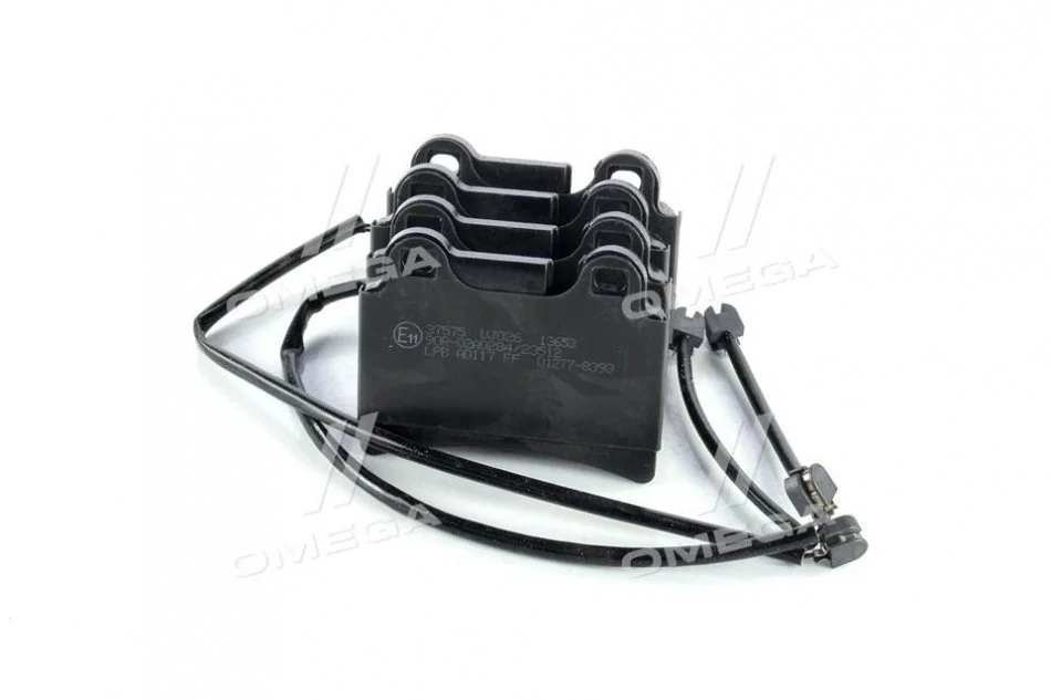 <strong>Гальмівні колодки зад. VW Touareg 02-10 (brembo) ABS 37575 (фото 1)</strong>