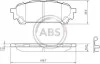 <strong>Гальмівні колодки дискові (1 к-т) ABS 37611 (фото 1)</strong>