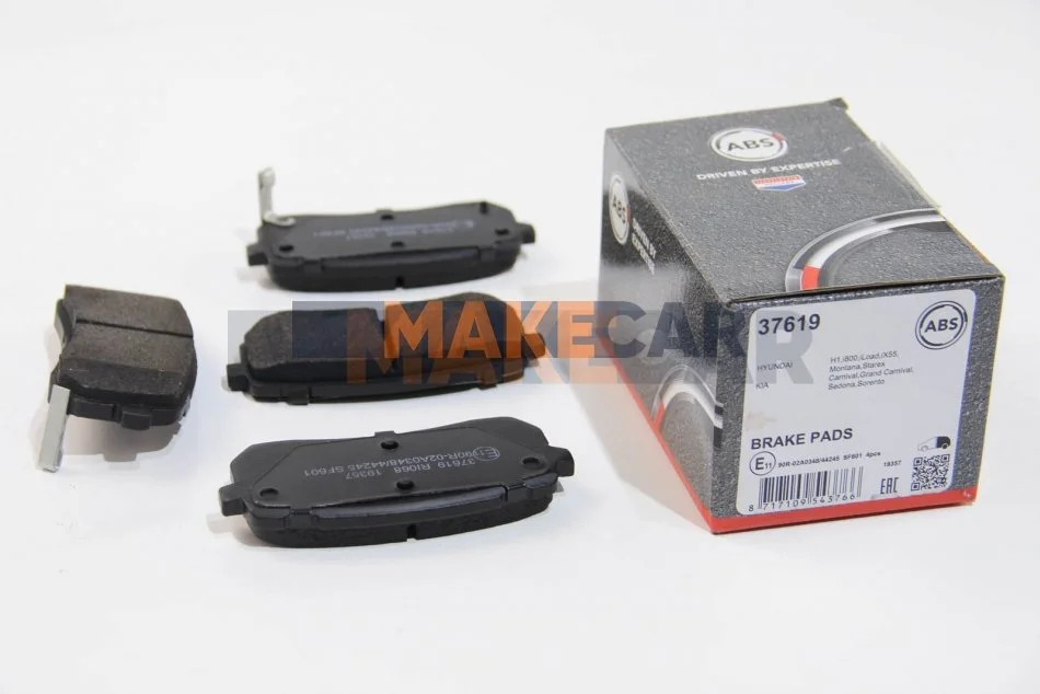 <strong>Тормозные колодки зад. Hyundai H-1 08- (mando) ABS 37619 (фото 1)</strong>