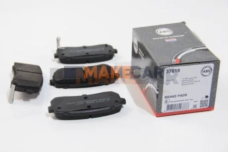Гальмівні колодки зад. Hyundai H-1 08- (mando) для Hyundai, KIA ABS 37619 фото товару