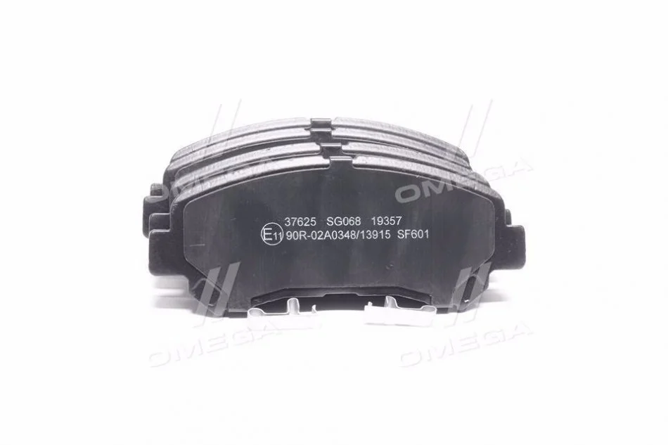 <strong>Тормозные колодки перед. QASHQAI I/QASHQAI II/ X-TRAIL 1.5D-2.5 07- ABS 37625 (фото 1)</strong>