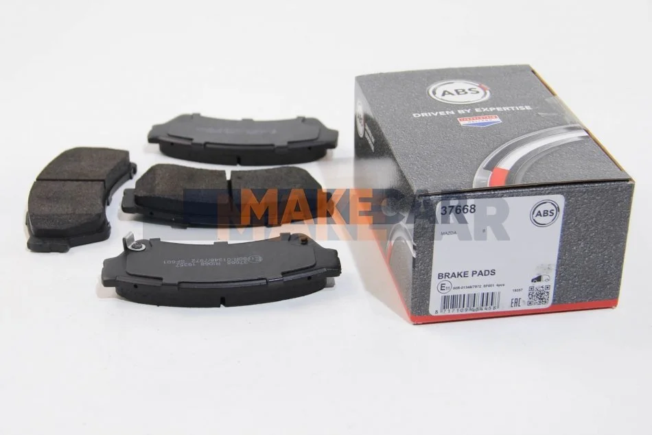 <strong>Колодки тормозные пер. Mazda 6 07-13 ABS 37668 (фото 1)</strong>