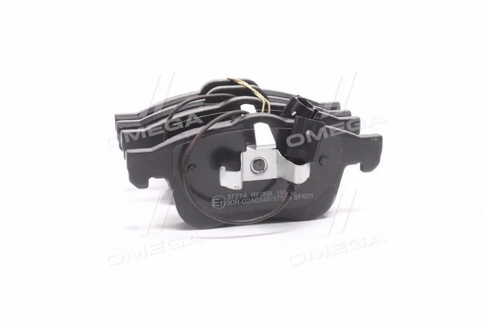 <strong>Тормозные колодки перед. Doblo 10- (диск 305mm)(155.2x69.08x20.3) ABS 37714 (фото 1)</strong>