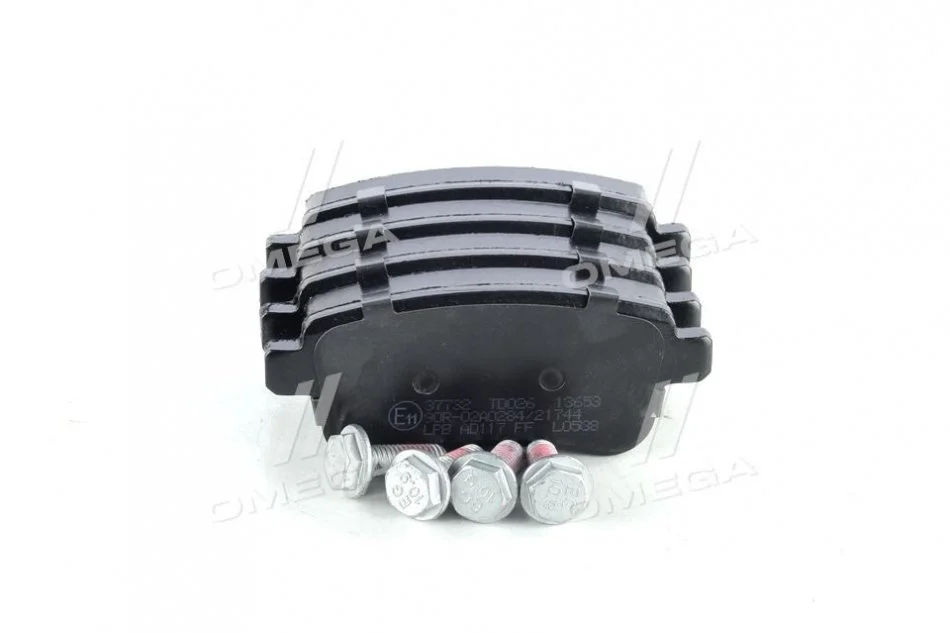 <strong>Гальмівні колодки зад. Megane III/Fluence 08- ABS 37732 (фото 1)</strong>