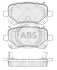 <strong>Гальмівні колодки дискові ABS 37733 (фото 1)</strong>