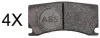 <strong>Гальмівні колодки дискові ABS 37765 (фото 1)</strong>