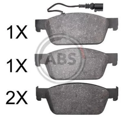 <strong>Гальмівні колодки дискові ABS 37767 (фото 1)</strong>