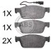 <strong>Гальмівні колодки дискові ABS 37767 (фото 1)</strong>