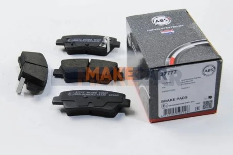 Гальмівні колодки зад. Sonata V/i 40/Optima/Soul 05- для Hyundai, KIA, SsangYong ABS 37777 фото товару