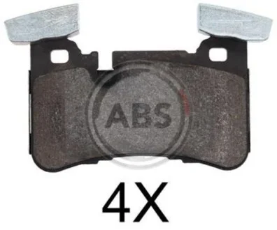 Гальмівні колодки дискові (1 к-т) для Mercedes ABS 37812 фото товару