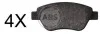 <strong>Гальмівні колодки дискові ABS 37817 (фото 1)</strong>
