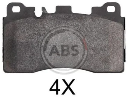 Гальмівні колодки дискові (1 к-т) для Mercedes ABS 37867 фото товару