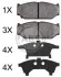 <strong>Гальмівні колодки дискові ABS 37893 (фото 1)</strong>