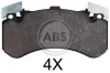 <strong>Гальмівні колодки дискові ABS 37894 (фото 1)</strong>