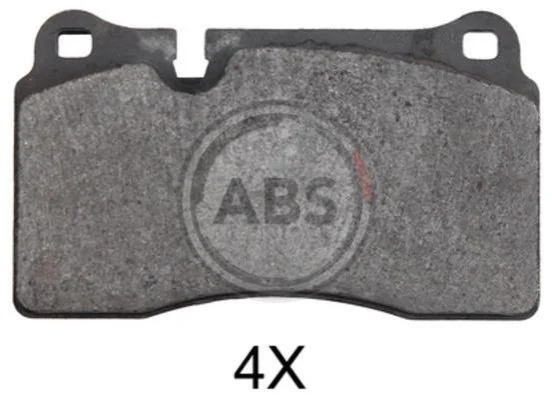 <strong>Гальмівні колодки дискові (1 к-т) ABS 37895 (фото 1)</strong>