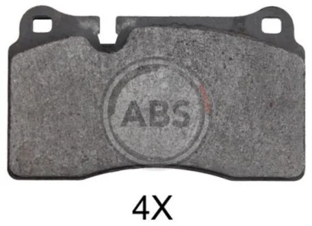 Гальмівні колодки дискові (1 к-т) для ABS 37895 фото товару