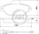 <strong>Гальмівні колодки дискові ABS 37896 (фото 1)</strong>